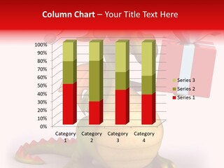 Fire Isolated Smile PowerPoint Template