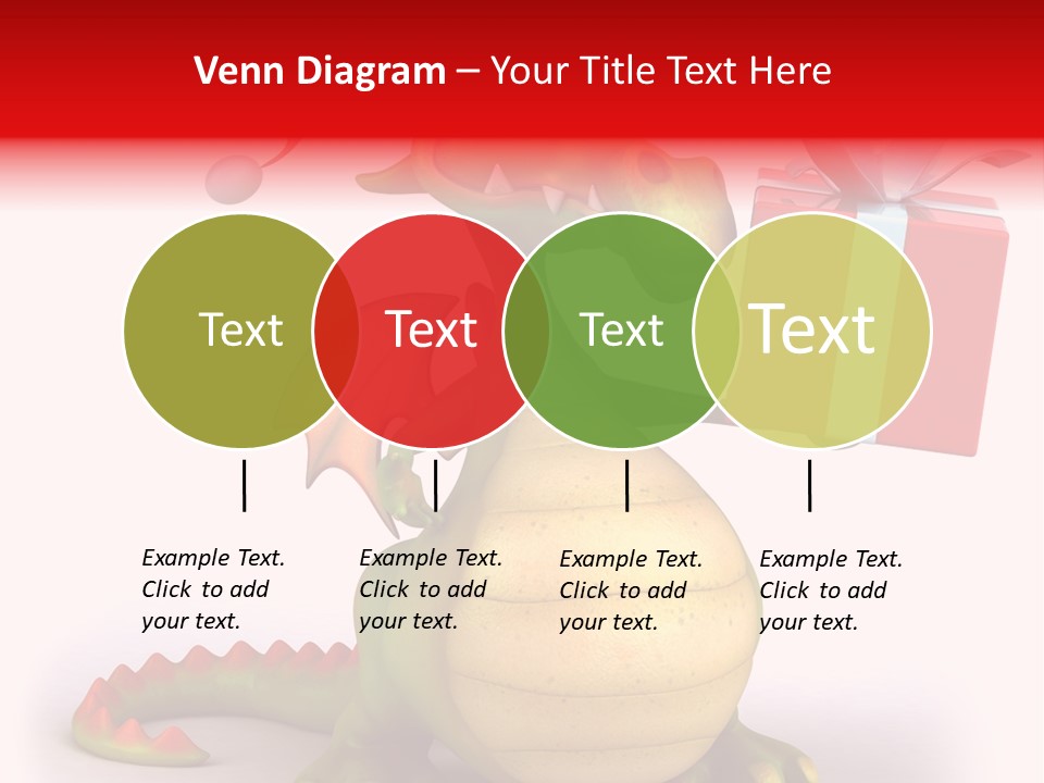 Fire Isolated Smile PowerPoint Template