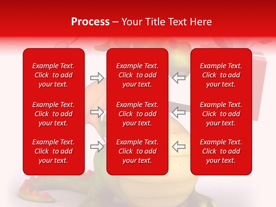 Fire Isolated Smile PowerPoint Template