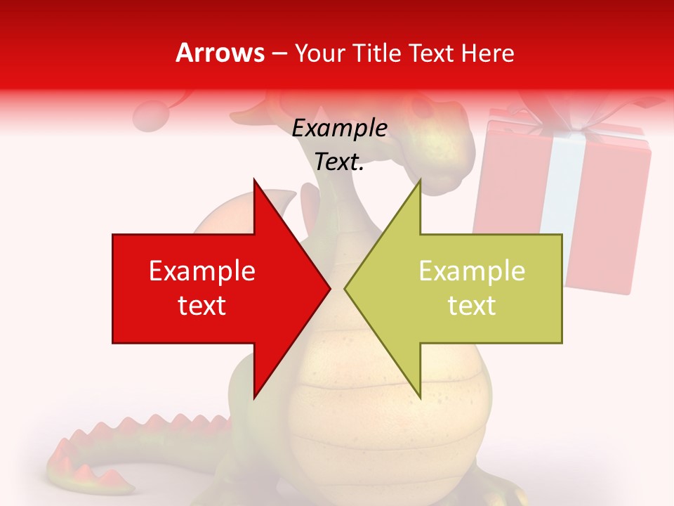 Fire Isolated Smile PowerPoint Template