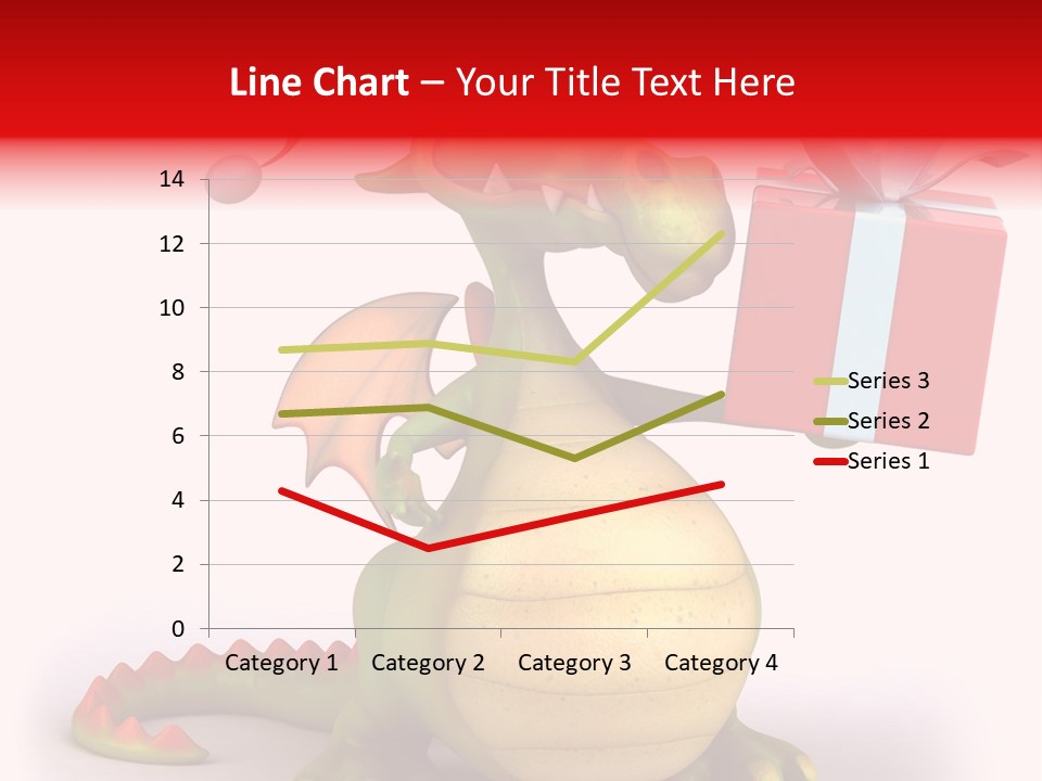 Fire Isolated Smile PowerPoint Template