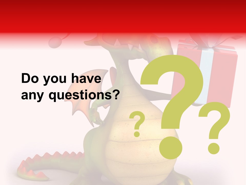 Fire Isolated Smile PowerPoint Template