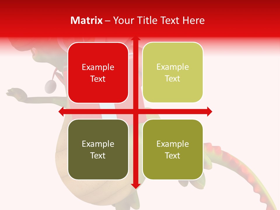 Illustration History Dragon PowerPoint Template