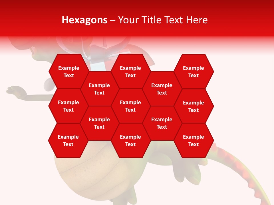 Illustration History Dragon PowerPoint Template