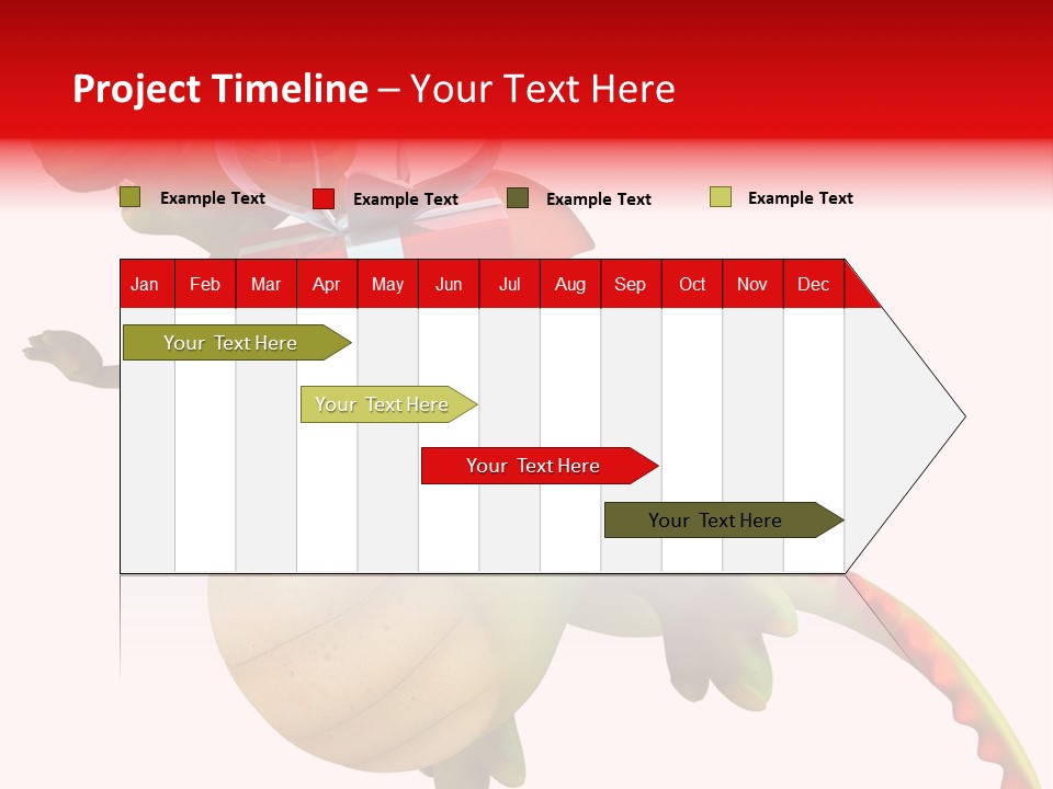 Illustration History Dragon PowerPoint Template