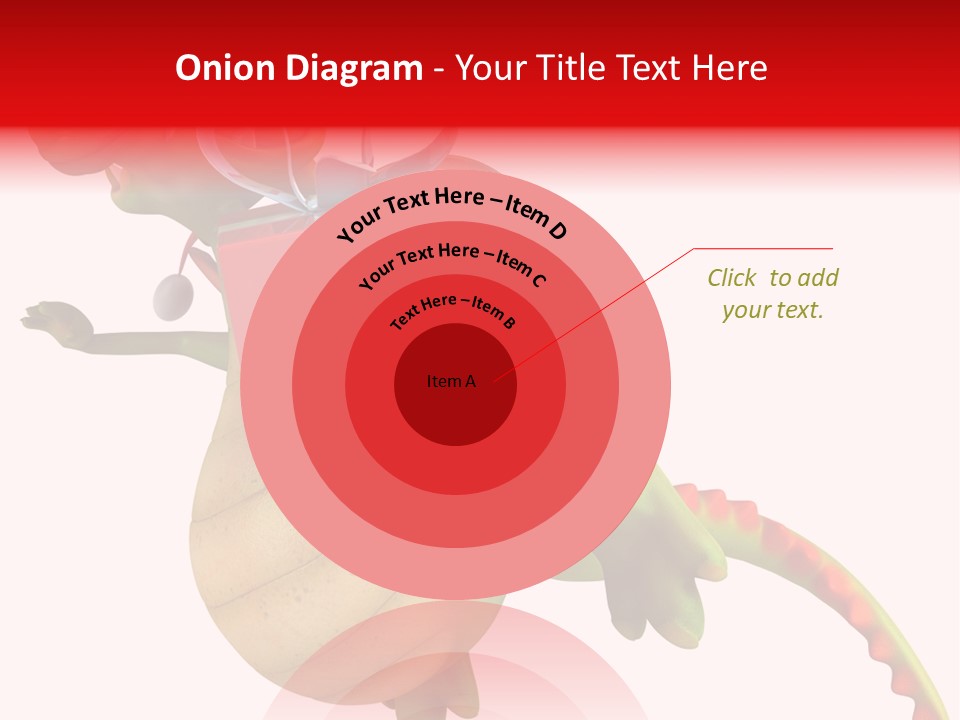 Illustration History Dragon PowerPoint Template