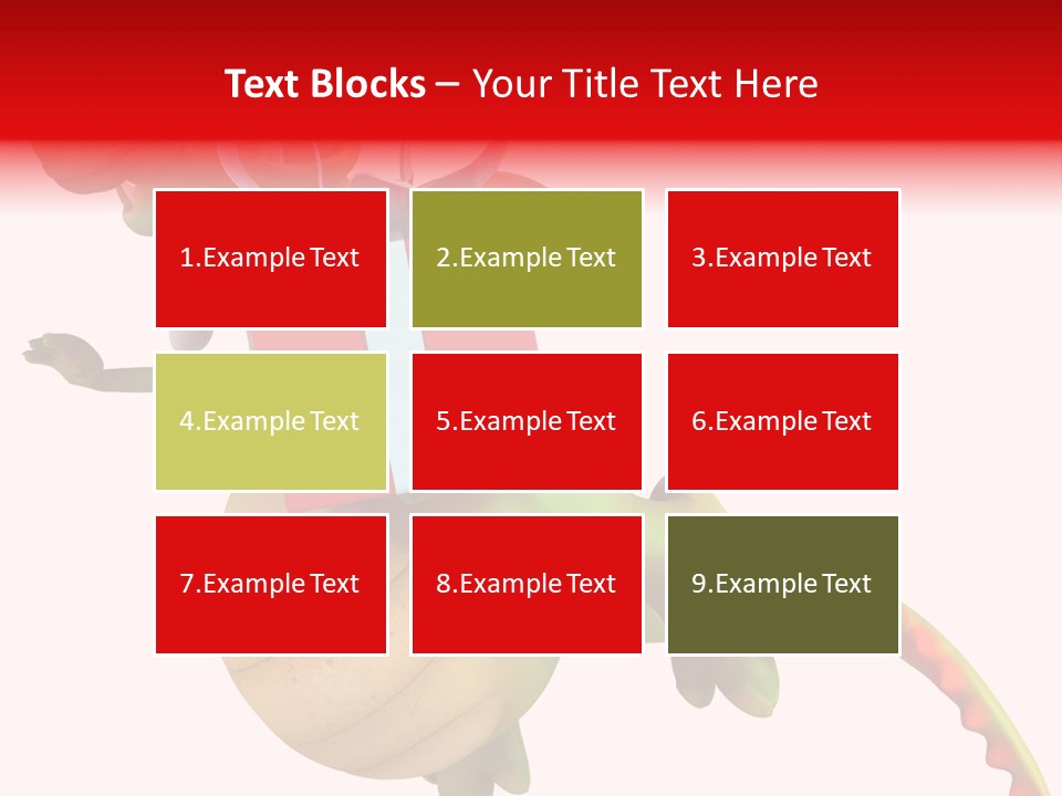 Illustration History Dragon PowerPoint Template