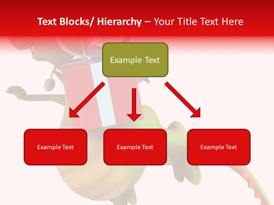 Illustration History Dragon PowerPoint Template