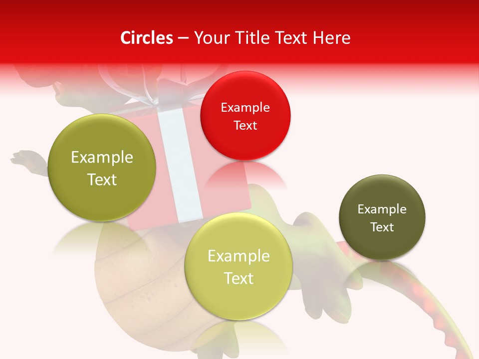 Illustration History Dragon PowerPoint Template