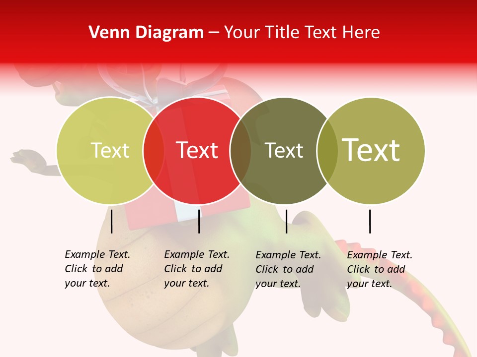 Illustration History Dragon PowerPoint Template