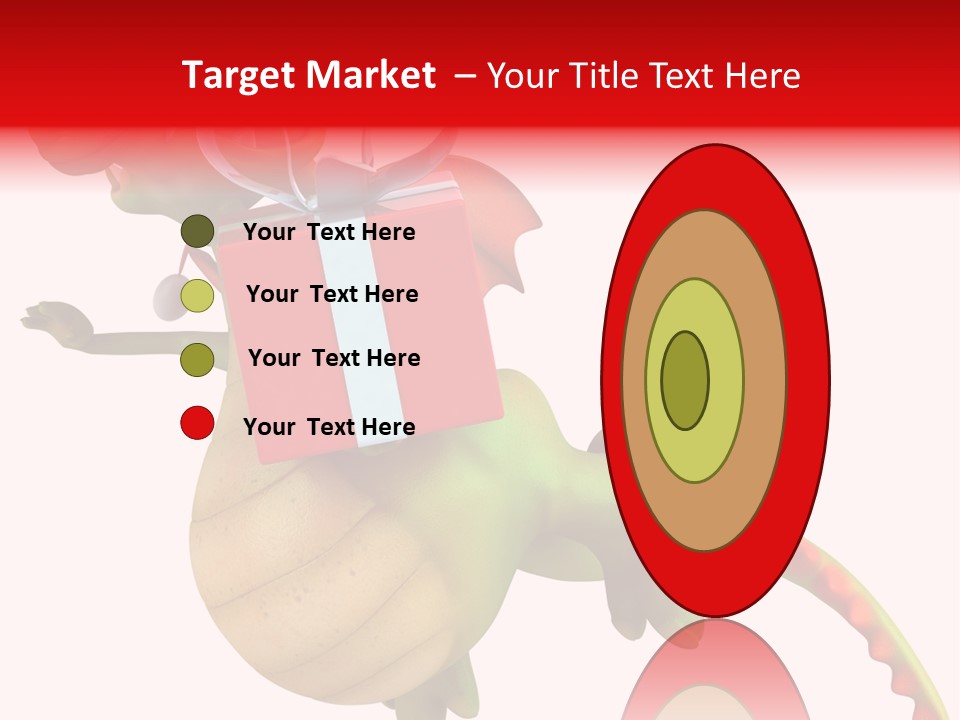 Illustration History Dragon PowerPoint Template