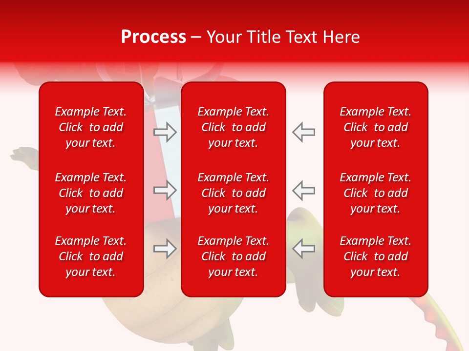 Illustration History Dragon PowerPoint Template