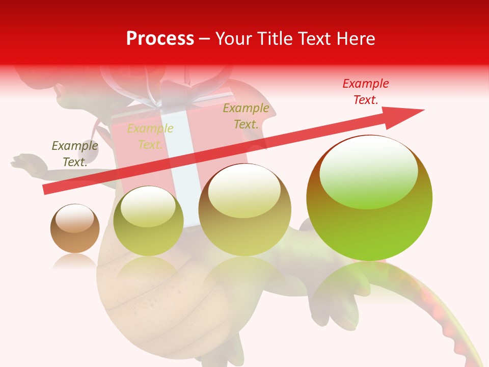 Illustration History Dragon PowerPoint Template