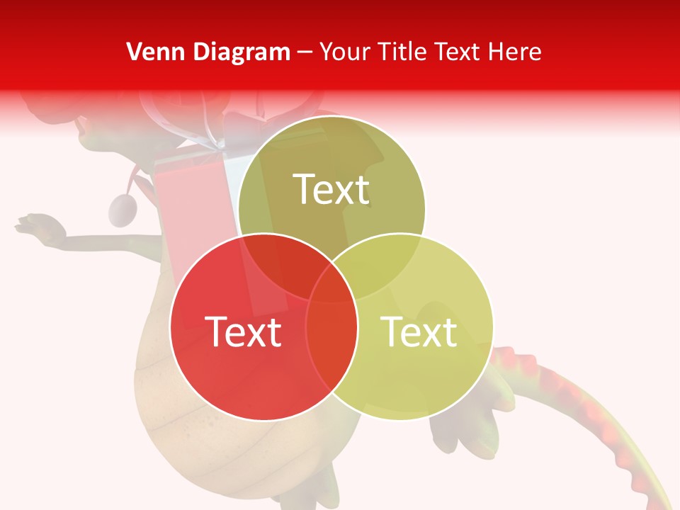 Illustration History Dragon PowerPoint Template