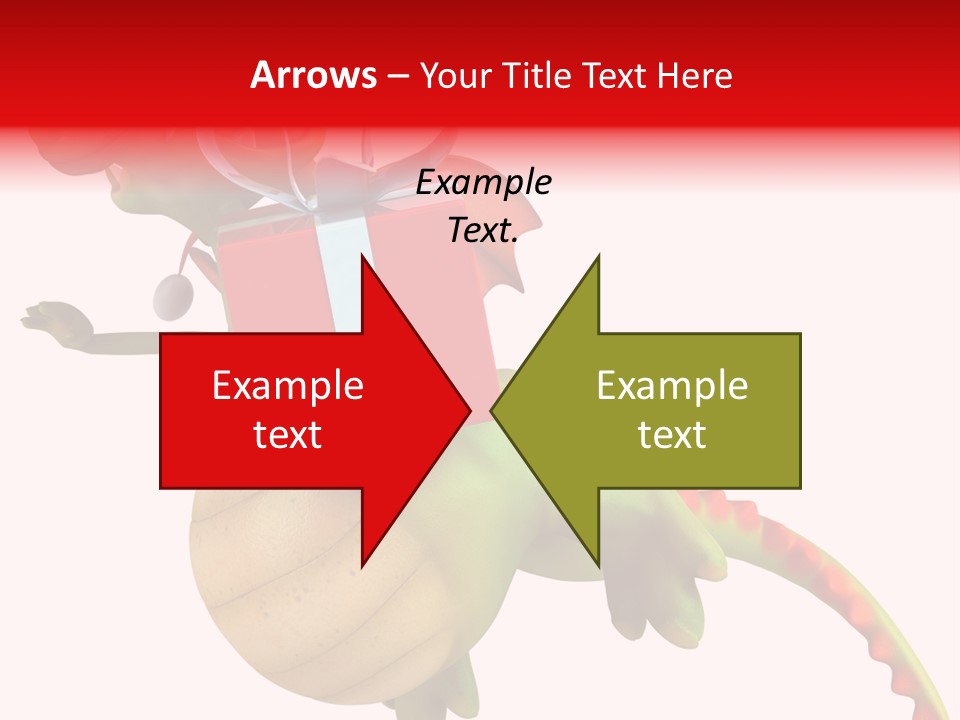 Illustration History Dragon PowerPoint Template