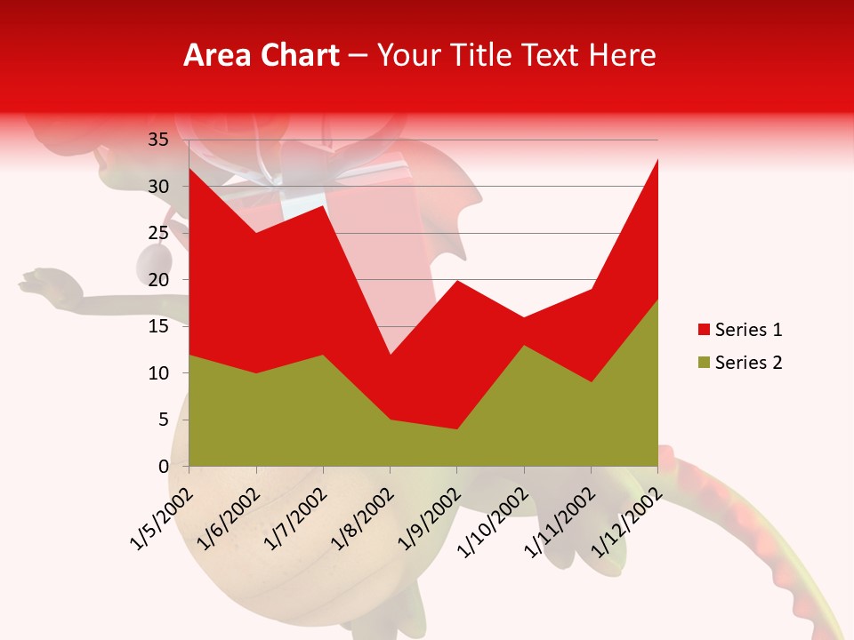 Illustration History Dragon PowerPoint Template