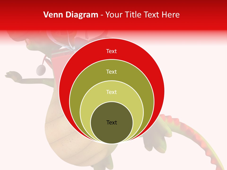 Illustration History Dragon PowerPoint Template