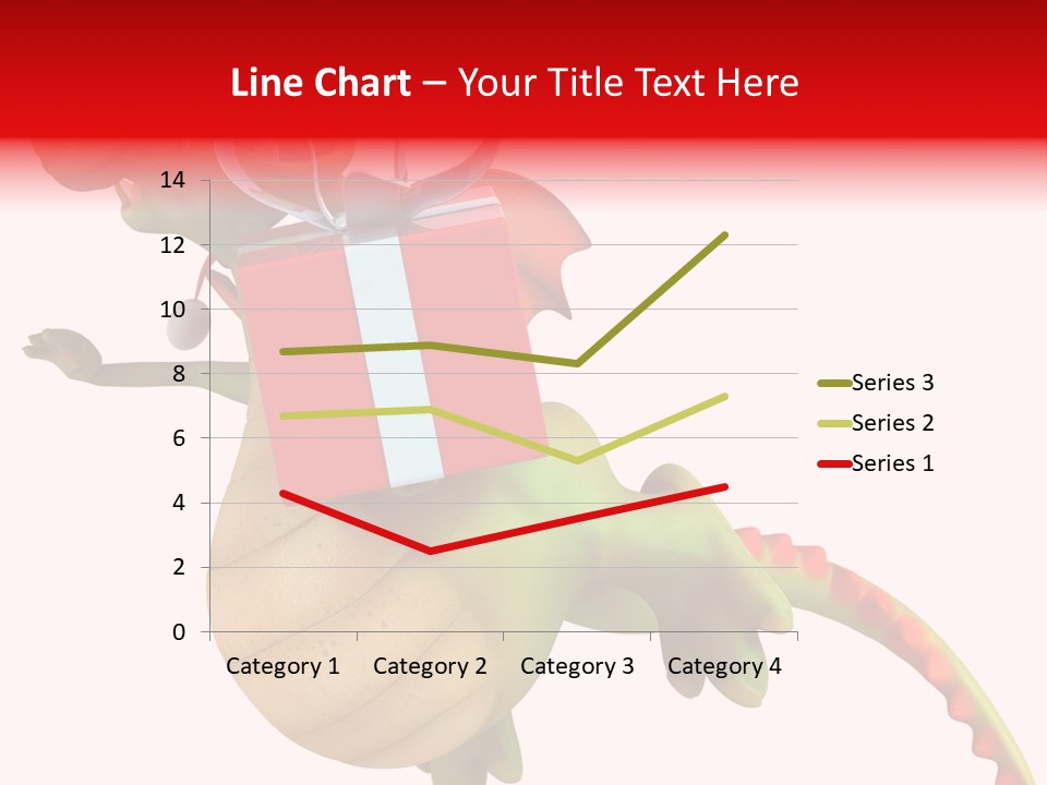 Illustration History Dragon PowerPoint Template
