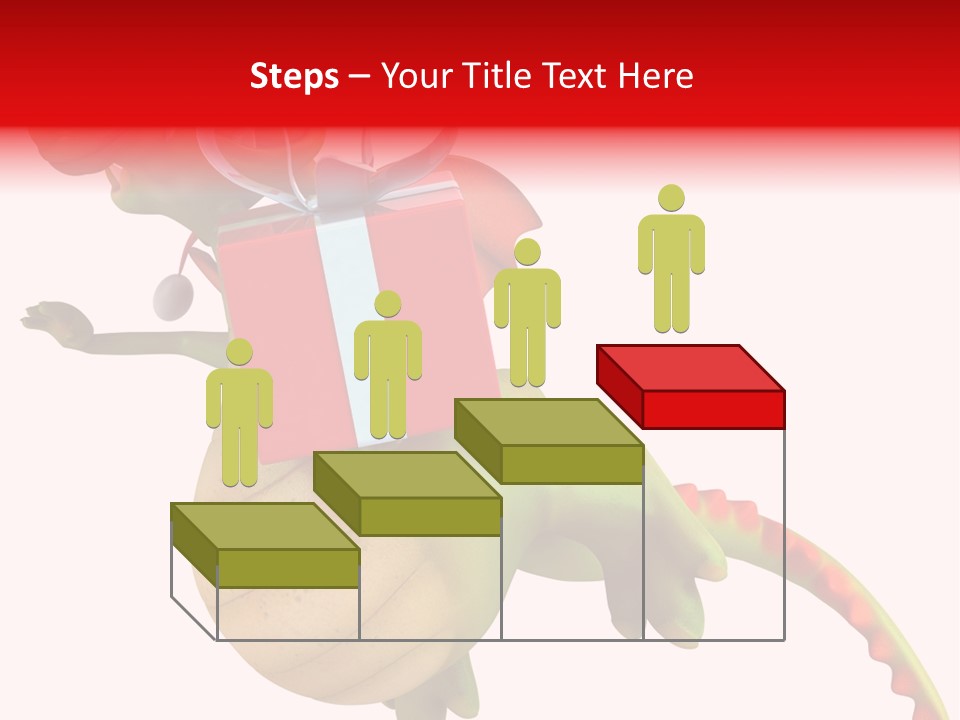 Illustration History Dragon PowerPoint Template