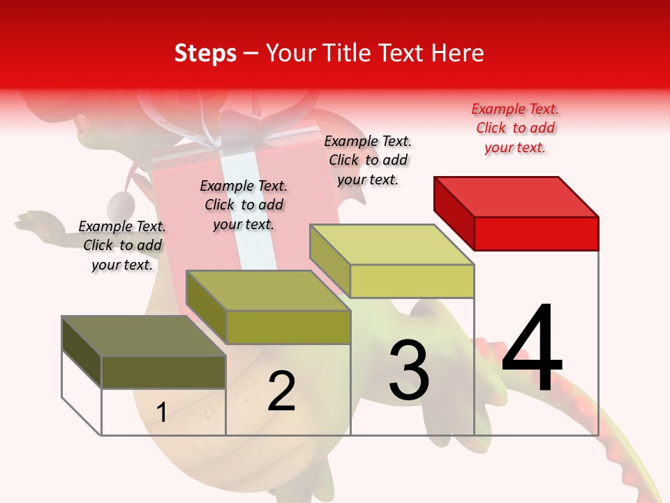 Illustration History Dragon PowerPoint Template