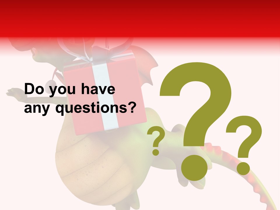 Illustration History Dragon PowerPoint Template