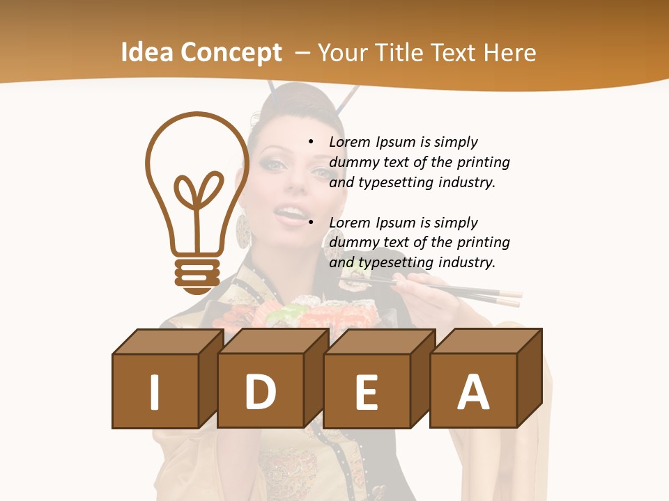 Diet Eat Closeup PowerPoint Template