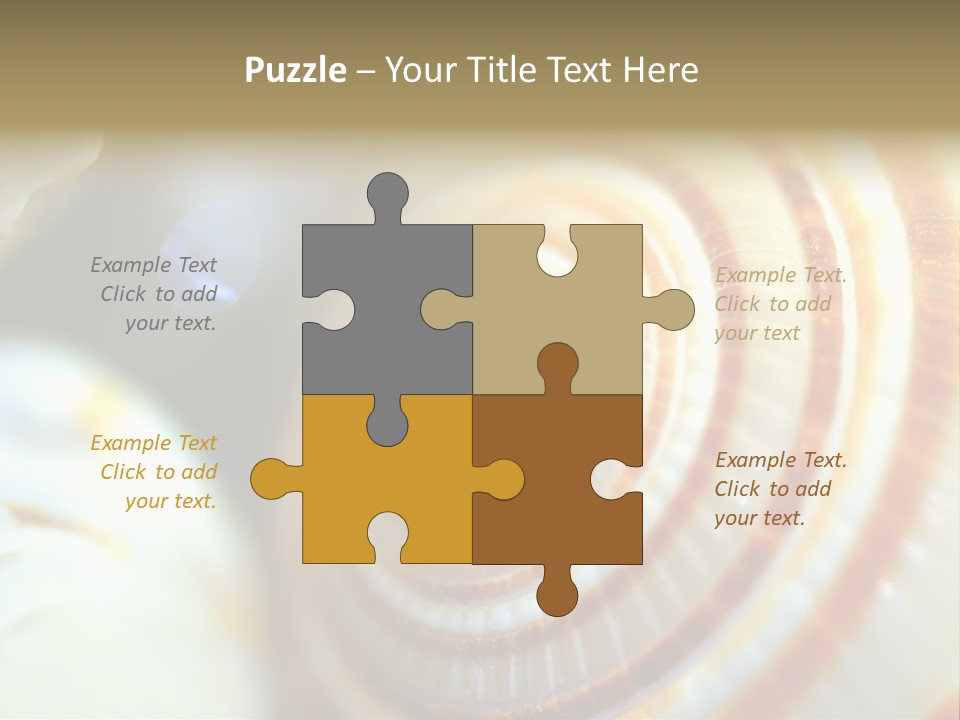 Background Objects Life PowerPoint Template