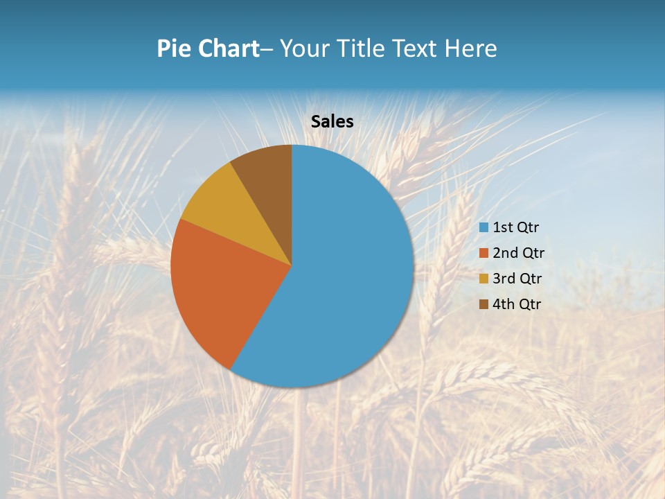 Agriculture Large Rye PowerPoint Template