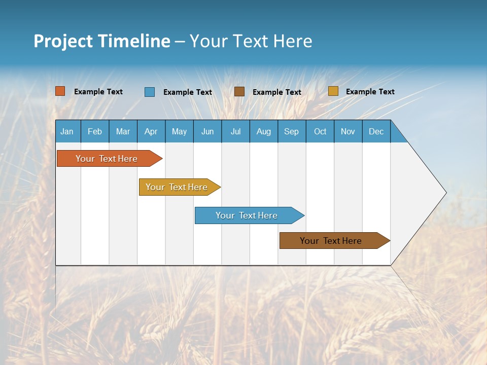 Agriculture Large Rye PowerPoint Template