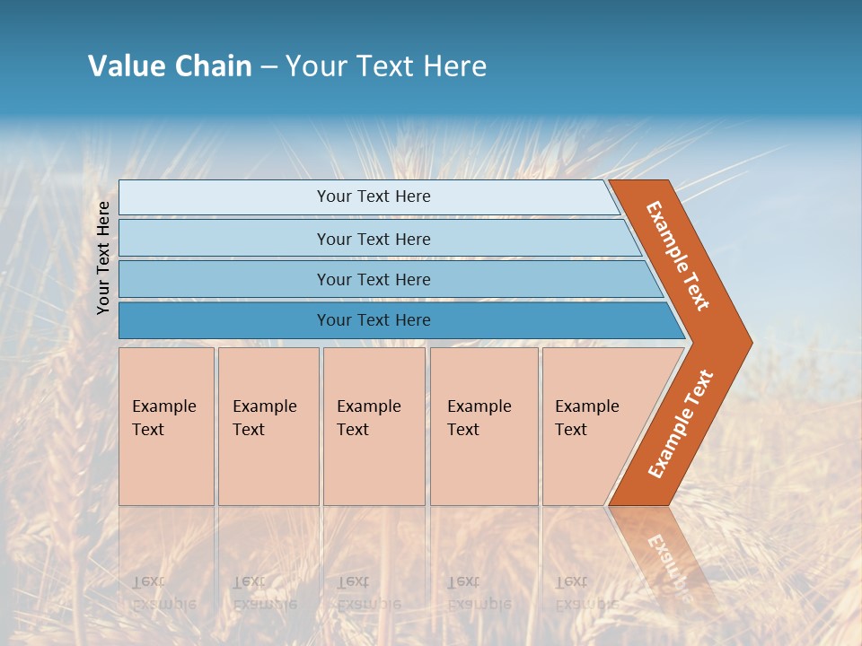 Agriculture Large Rye PowerPoint Template