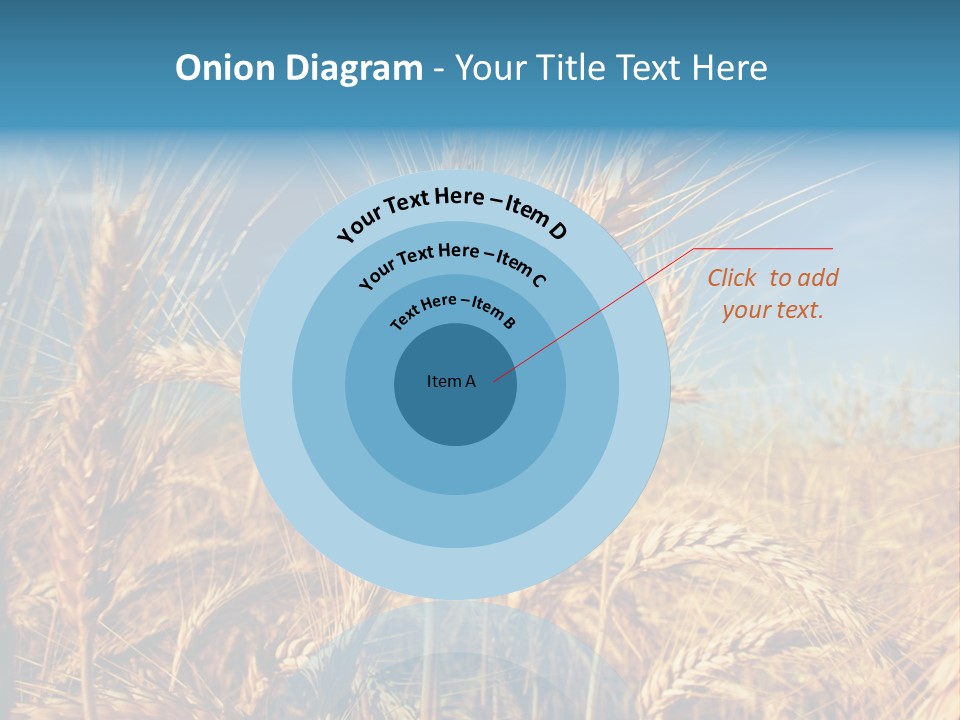 Agriculture Large Rye PowerPoint Template