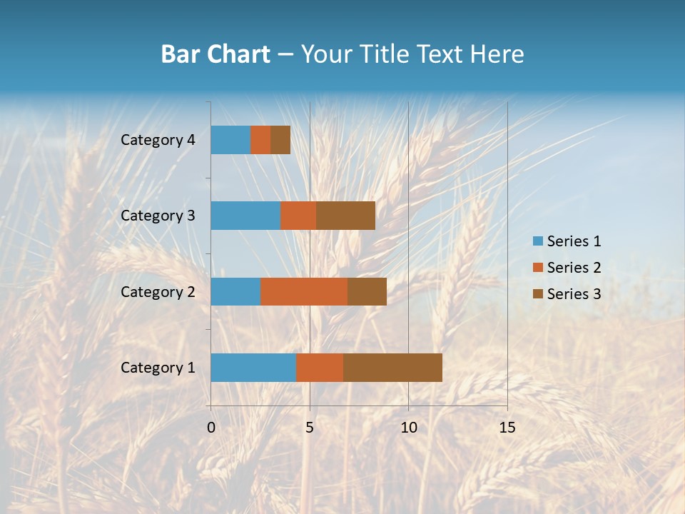 Agriculture Large Rye PowerPoint Template