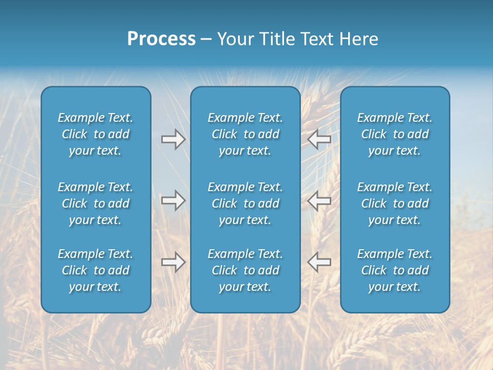 Agriculture Large Rye PowerPoint Template