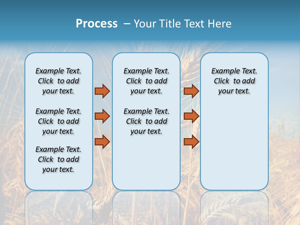 Agriculture Large Rye PowerPoint Template