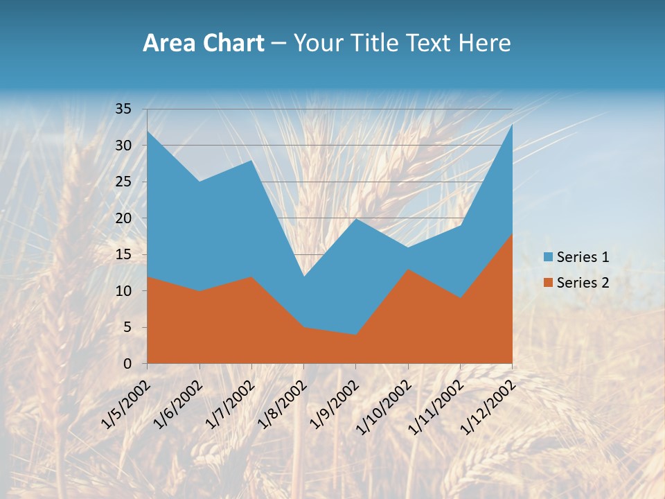 Agriculture Large Rye PowerPoint Template
