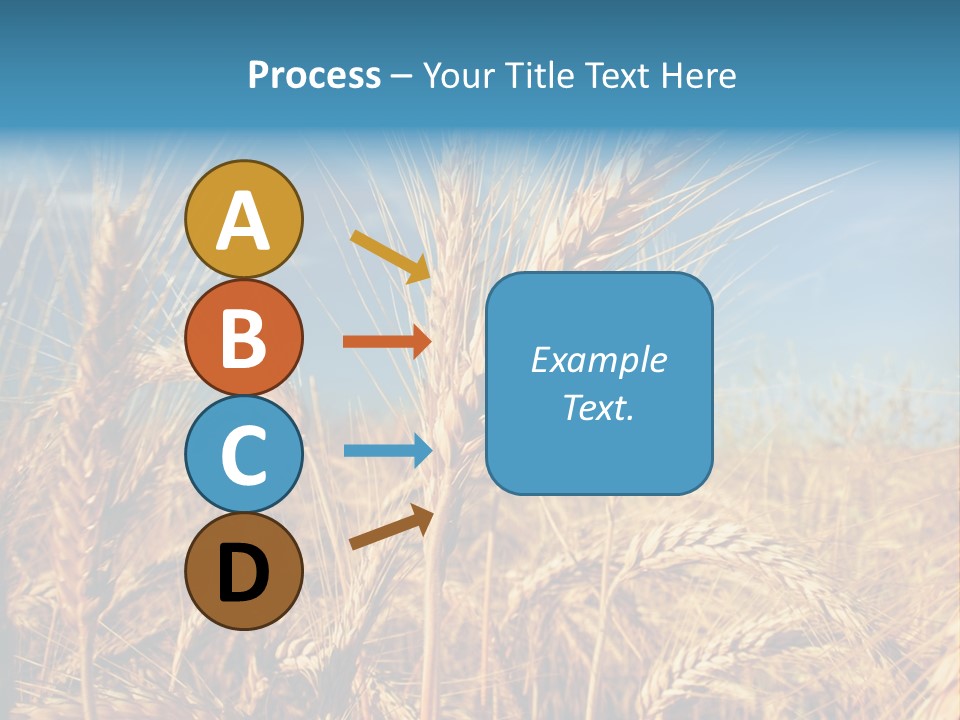 Agriculture Large Rye PowerPoint Template