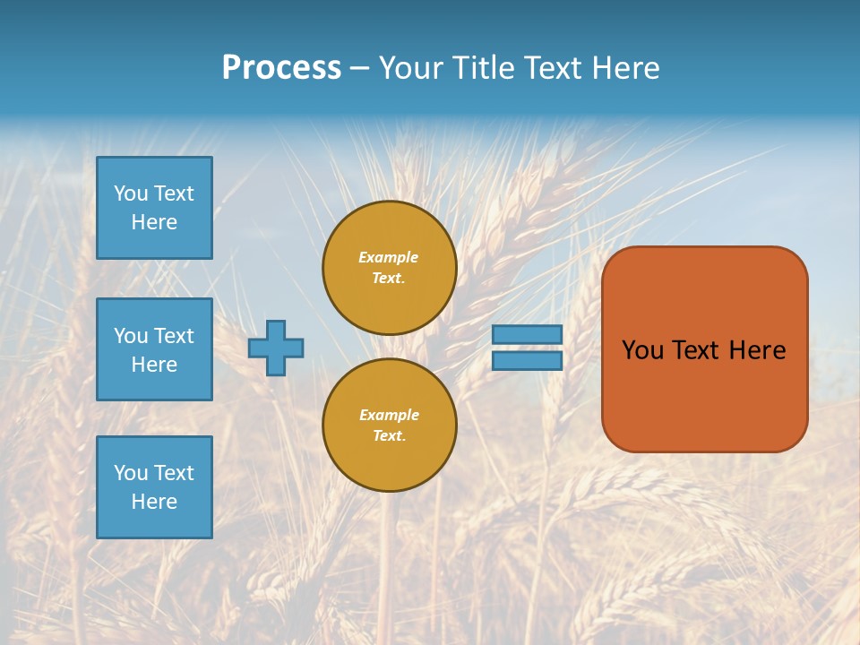 Agriculture Large Rye PowerPoint Template