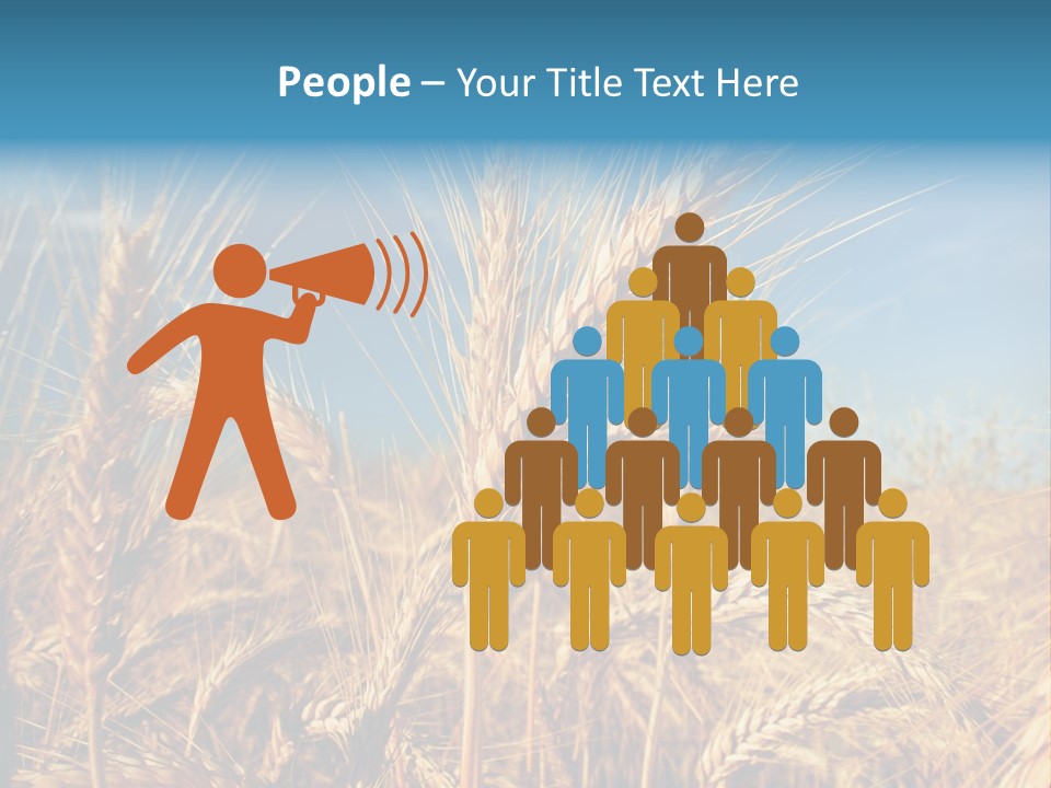 Agriculture Large Rye PowerPoint Template