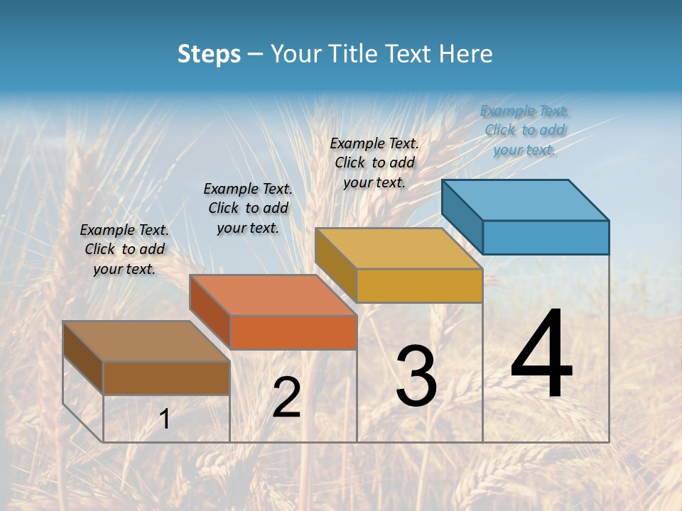 Agriculture Large Rye PowerPoint Template