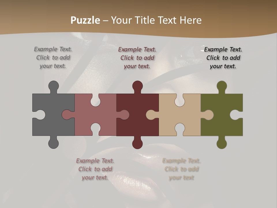 Line Fashion Black PowerPoint Template