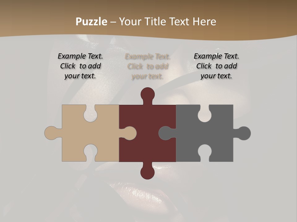 Line Fashion Black PowerPoint Template