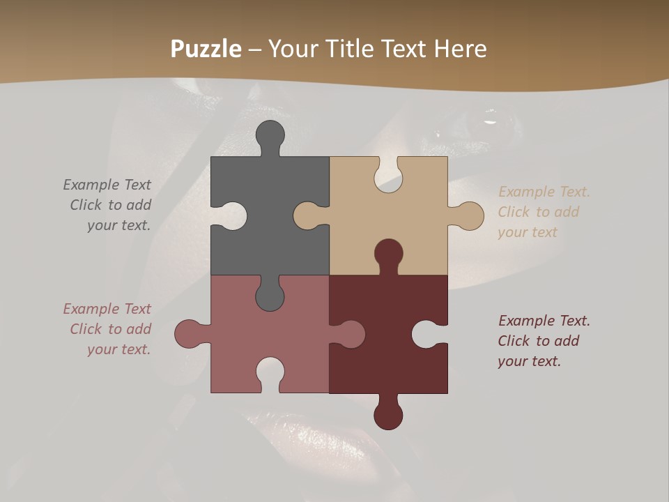 Line Fashion Black PowerPoint Template