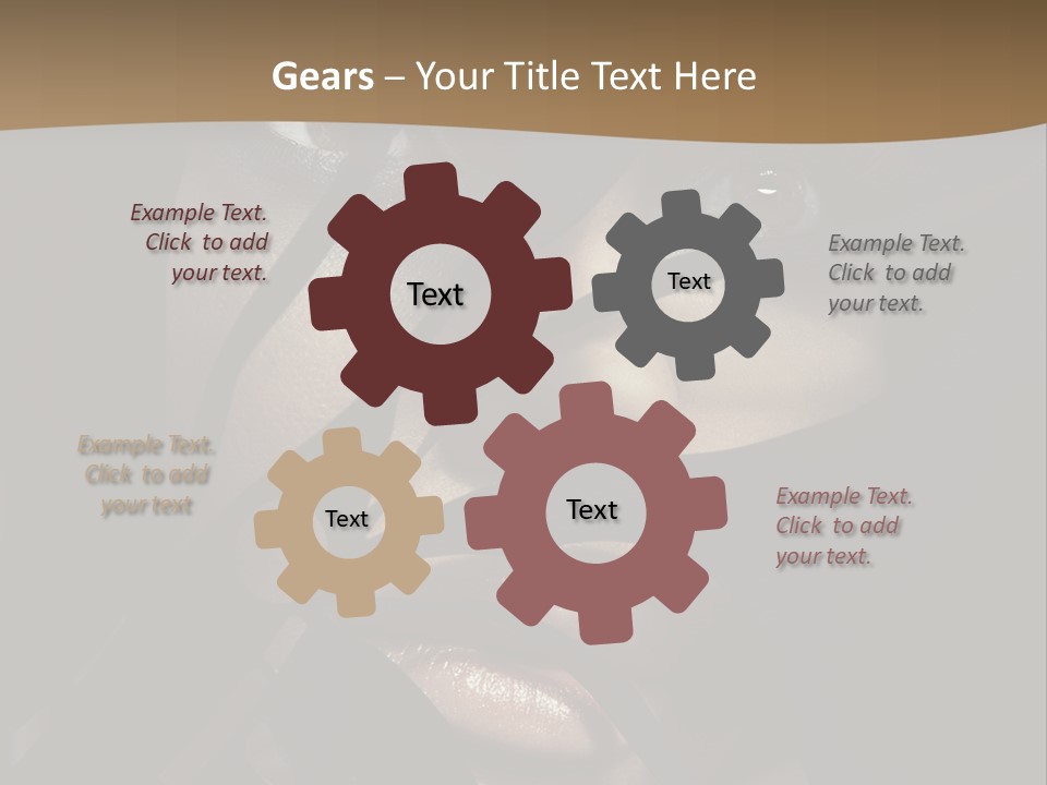 Line Fashion Black PowerPoint Template