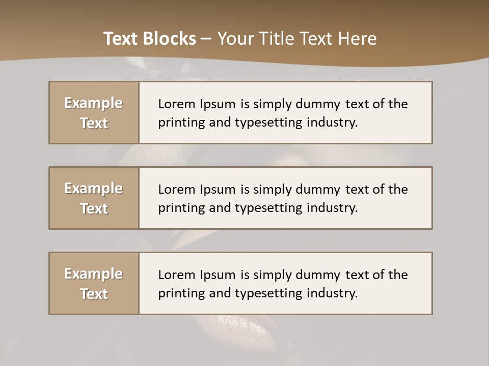 Line Fashion Black PowerPoint Template