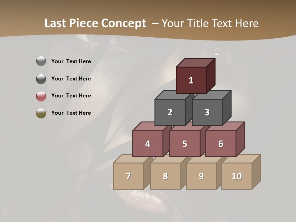 Line Fashion Black PowerPoint Template