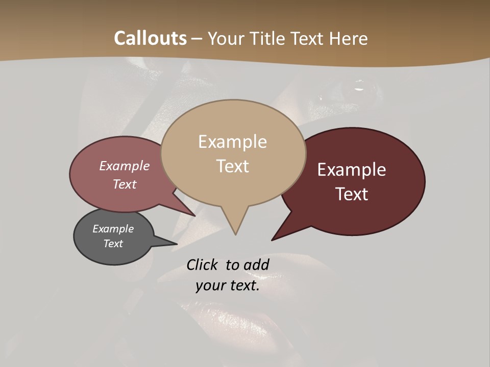Line Fashion Black PowerPoint Template