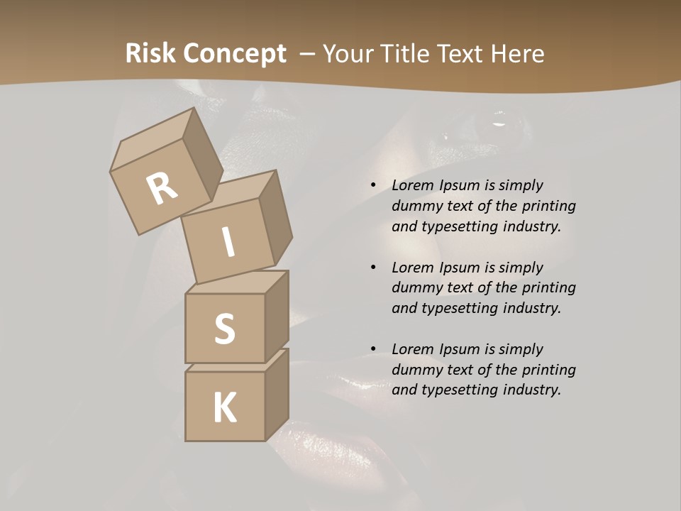 Line Fashion Black PowerPoint Template