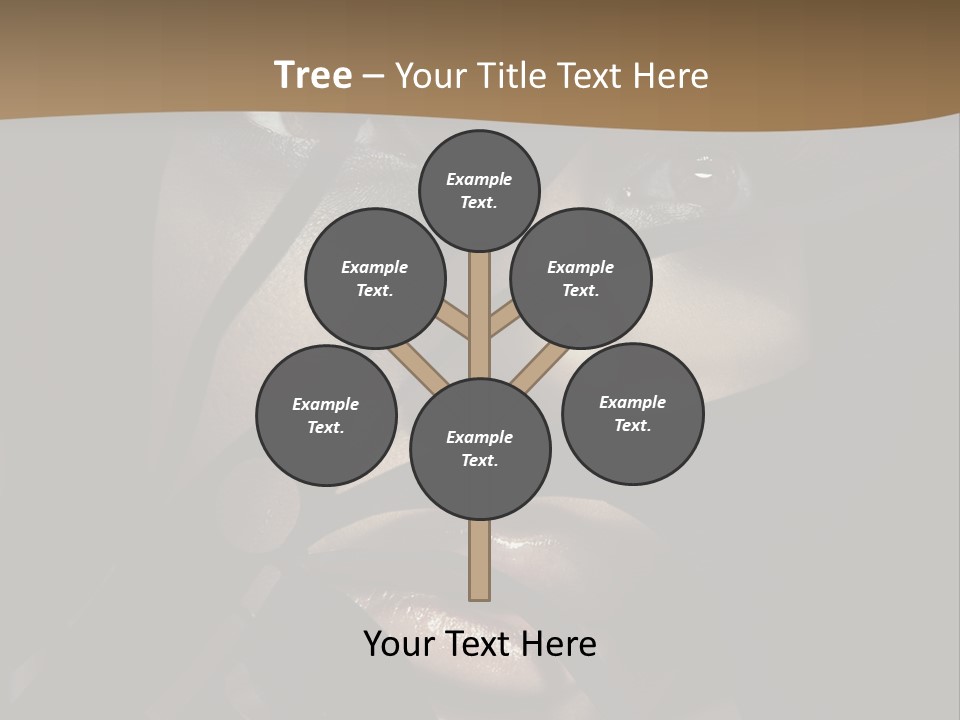 Line Fashion Black PowerPoint Template