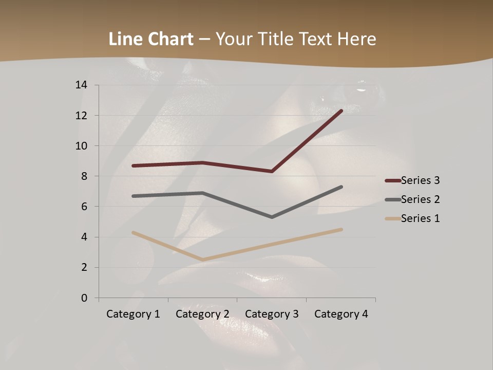 Line Fashion Black PowerPoint Template