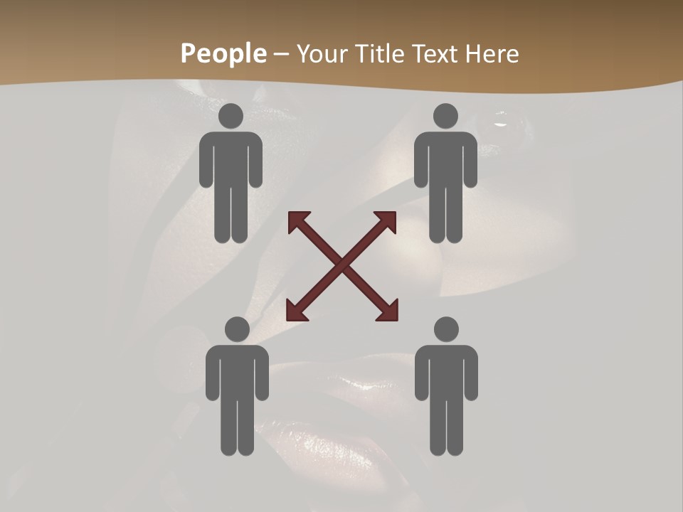 Line Fashion Black PowerPoint Template